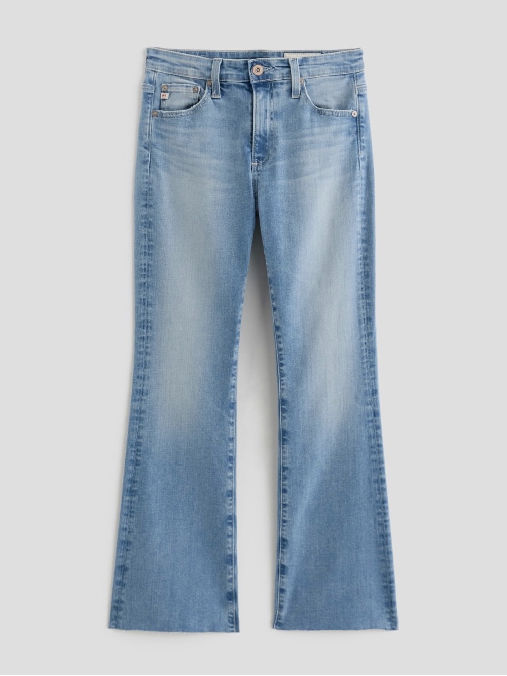 AG Denim Farrah High-rise Boot Crop Jean